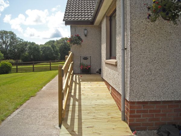 Cost of Hardwood Ramp Installation in Glenview