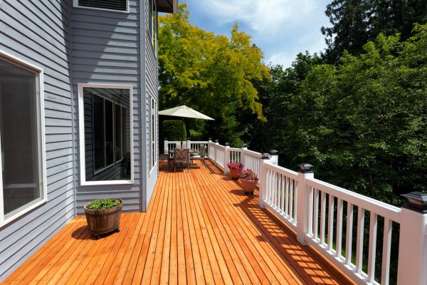 Cost of Cedar Deck Construction in Glenview