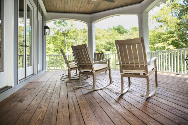 Cost of Wooden Porch Construction in Glenview
